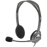 Logitech H110 2 x 3.5mm - Dark Grey