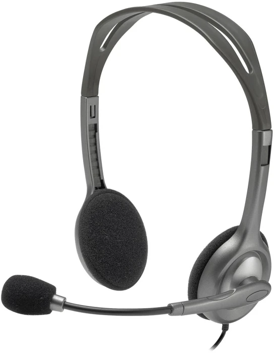 Logitech H110 2 x 3.5mm - Dark Grey