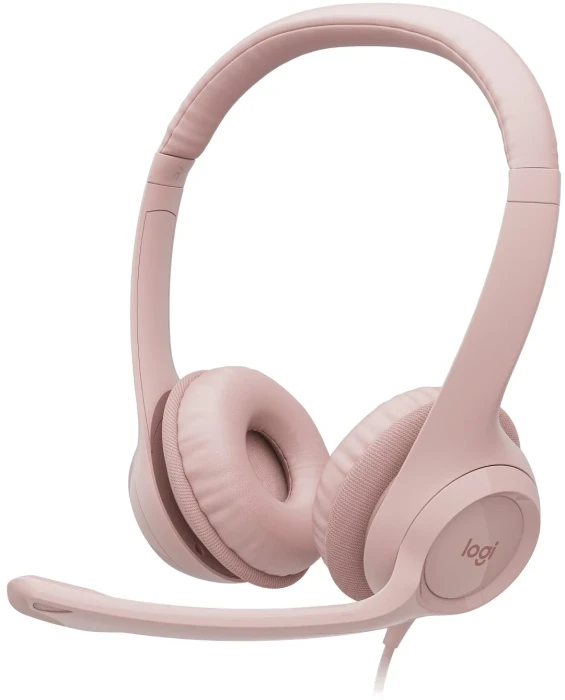 Logitech H390 USB-A Headset - Pink