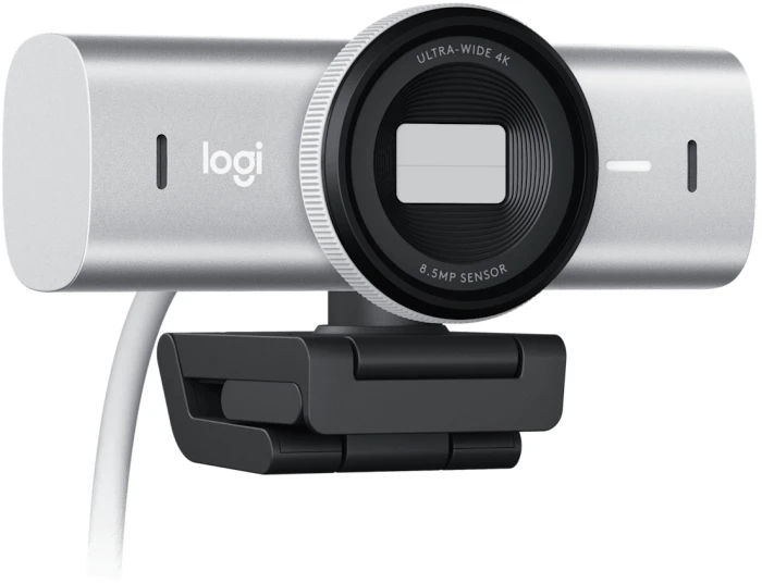 LOGITECH MX Brio 4K Webcam - Pale Gray