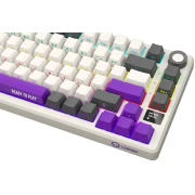 LORGAR KBP7075W Wireless PBT Beige