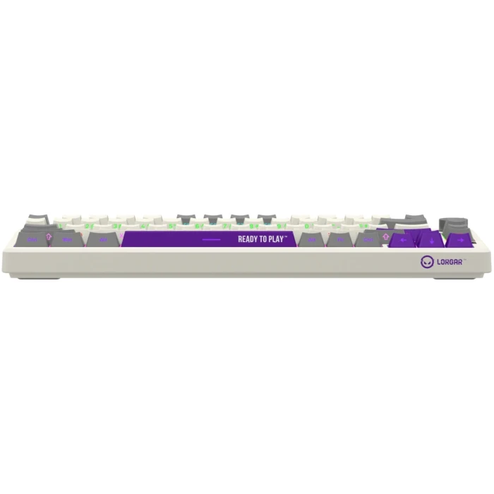 LORGAR KBP7075W Wireless PBT Beige