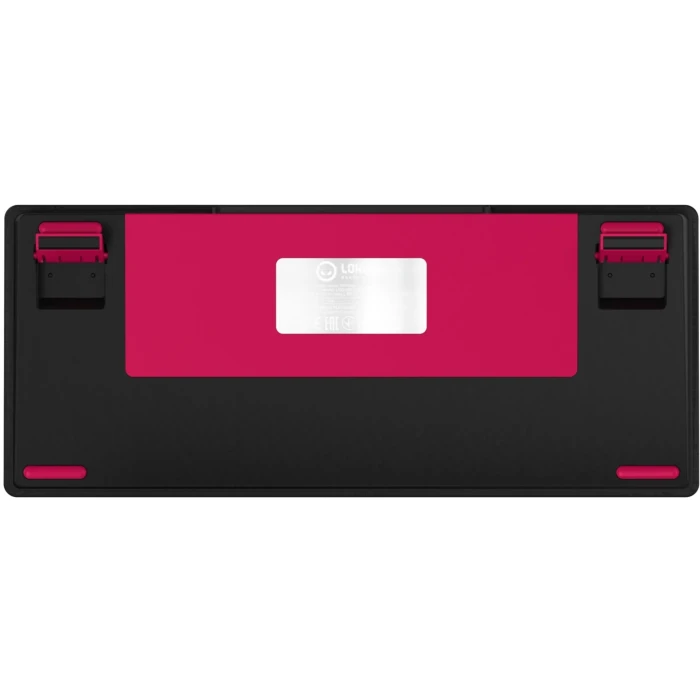 LORGAR KBP7075W Wireless PBT Black