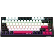 LORGAR KBP7075W Wireless PBT Black