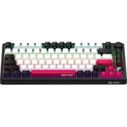 LORGAR KBP7075W Wireless PBT Black
