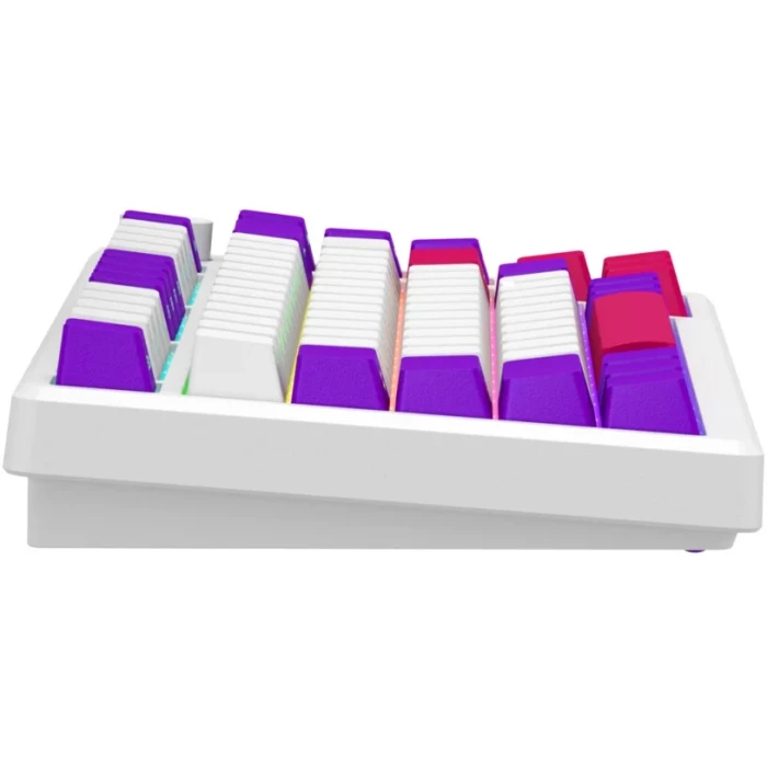 LORGAR KBP7075W Wireless PBT White