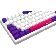 LORGAR KBP7075W Wireless PBT White