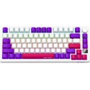 LORGAR KBP7075W Wireless PBT White