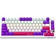 LORGAR KBP7075W Wireless PBT White
