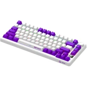 LORGAR KBP7075W Wireless PBT White