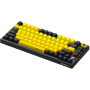 LORGAR KBP7075W Wireless PBT Yellow