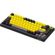 LORGAR KBP7075W Wireless PBT Yellow
