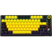LORGAR KBP7075W Wireless PBT Yellow