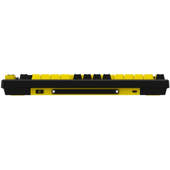 LORGAR KBP7075W Wireless PBT Yellow