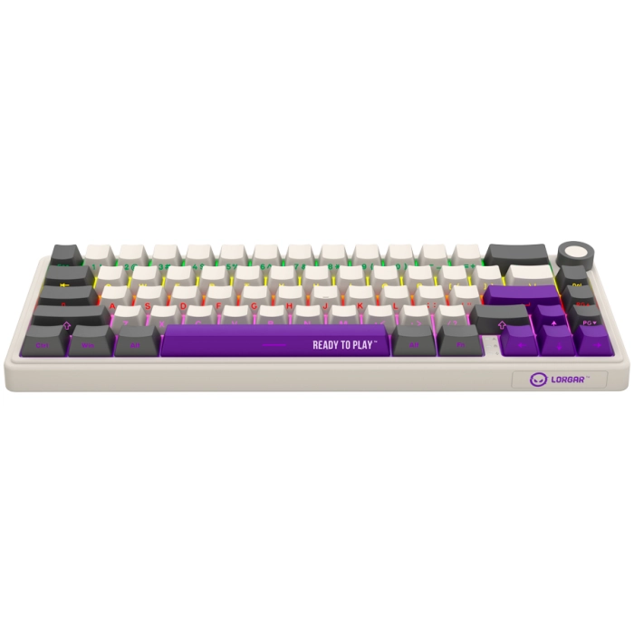 LORGAR KBP70MW Wireless PBT Beige