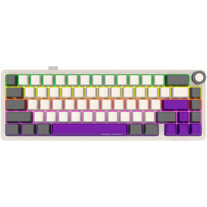 LORGAR KBP70MW Wireless PBT Beige