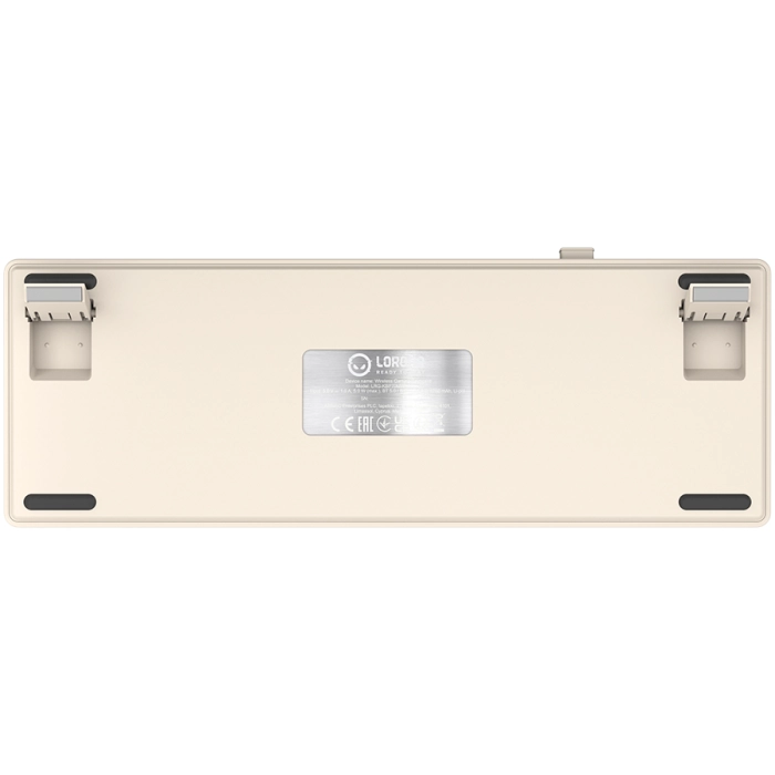 LORGAR KBP70MW Wireless PBT Beige