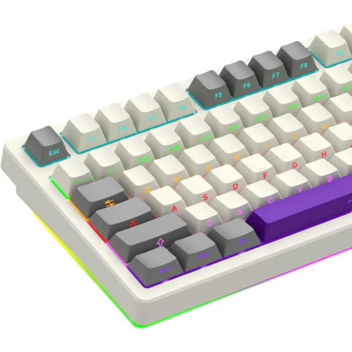 LORGAR KBP70TKLW Wireless PBT Beige