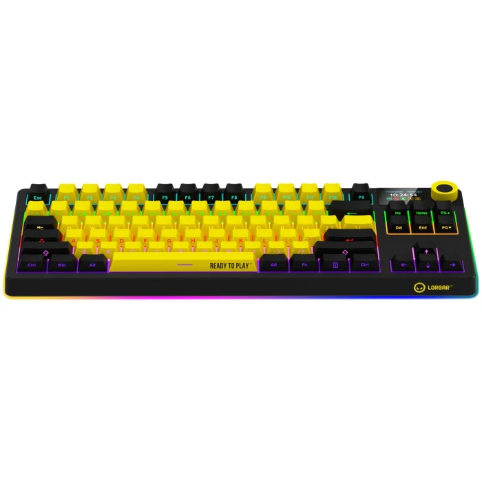 LORGAR KBP70TKLW Wireless PBT Yellow