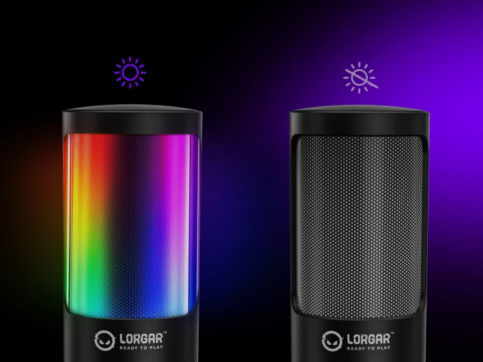 LORGAR SMP40 Pro Mute Button RGB