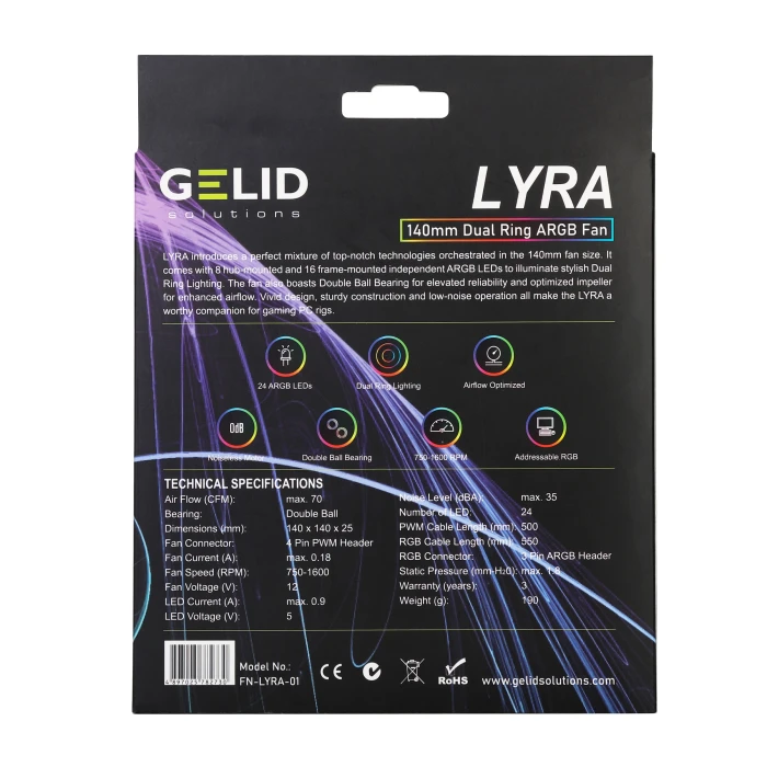 GELID LYRA aRGB 140mm