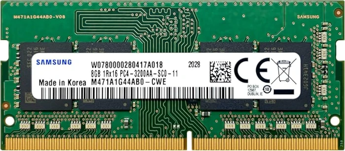 8GB DDR4-3200 CL22 Samsung SODIMM (OEM)