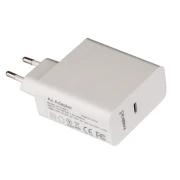 Makki Универсално зарядно за стена Charger Wall GaN - USB Type-C 65W White - MAKKI-GN65W