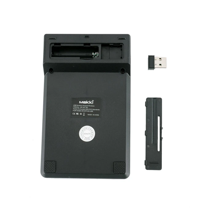 Makki цифрова безжична клавиатура MAKKI-KP-001-WL