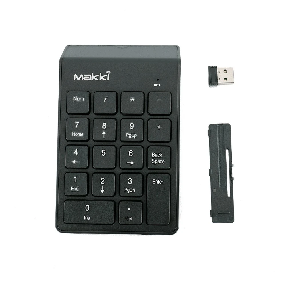 Makki цифрова безжична клавиатура MAKKI-KP-001-WL