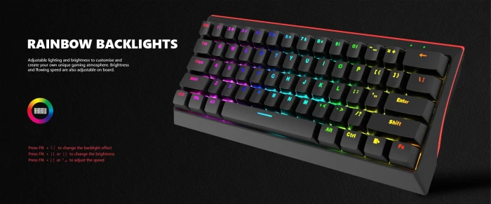 Marvo KG962 - RED switches