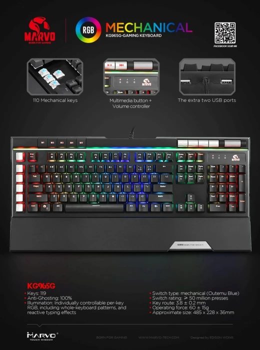 Marvo PRO KG965G