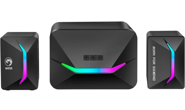 Marvo тонколони Gaming Speakers 2.1 11W RGB - MARVO-SG-235