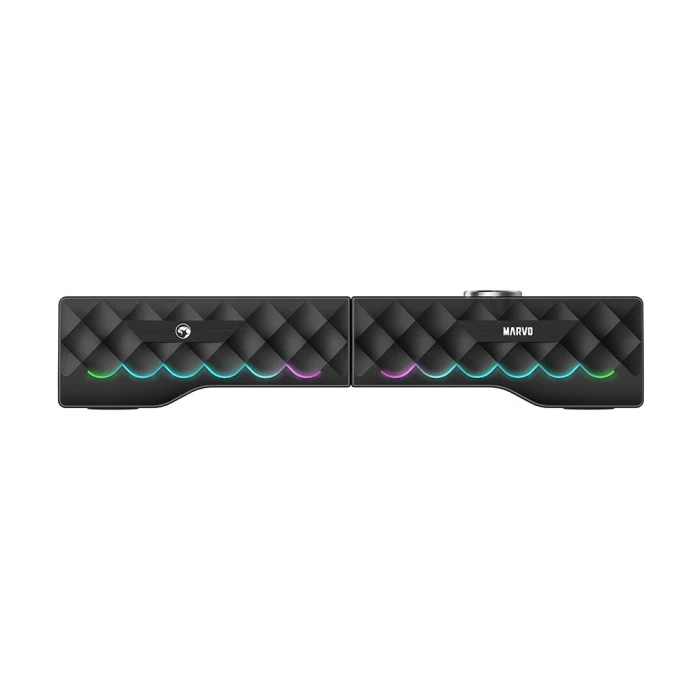 Marvo Тонколони Gaming Speakers 2.0, soundbar 6W Bluetooth RGB - MARVO-SG-280