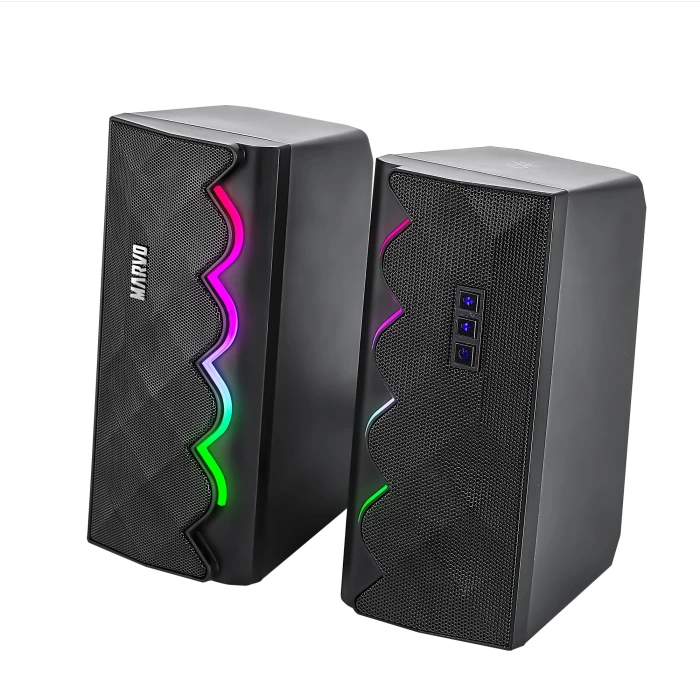 Marvo Тонколони Gaming Speakers 2.0 6W Bluetooth RGB - MARVO-SG-269