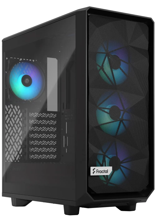 FRACTAL DESIGN MESHIFY 2 Compact Lite RGB Black TG Light