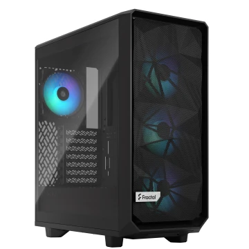 FRACTAL DESIGN MESHIFY 2 Compact RGB Black TG Light