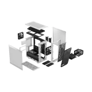 FRACTAL DESIGN MESHIFY 2 MINI WHITE TG