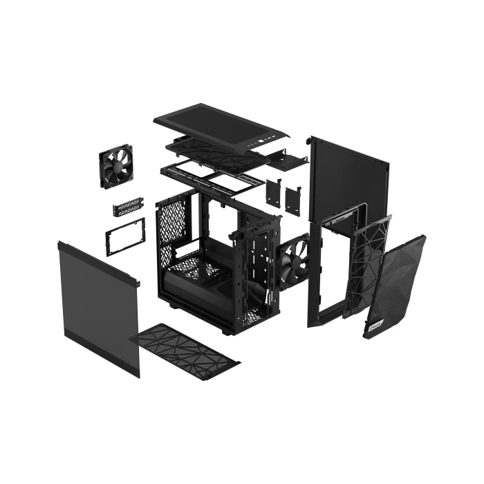 FRACTAL DESIGN MESHIFY 2 NANO BLACK TG DARK Tint