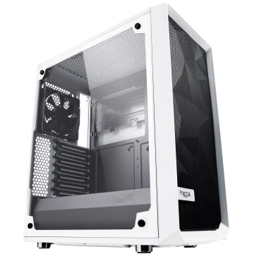 FRACTAL DESIGN Meshify C White TG Clear
