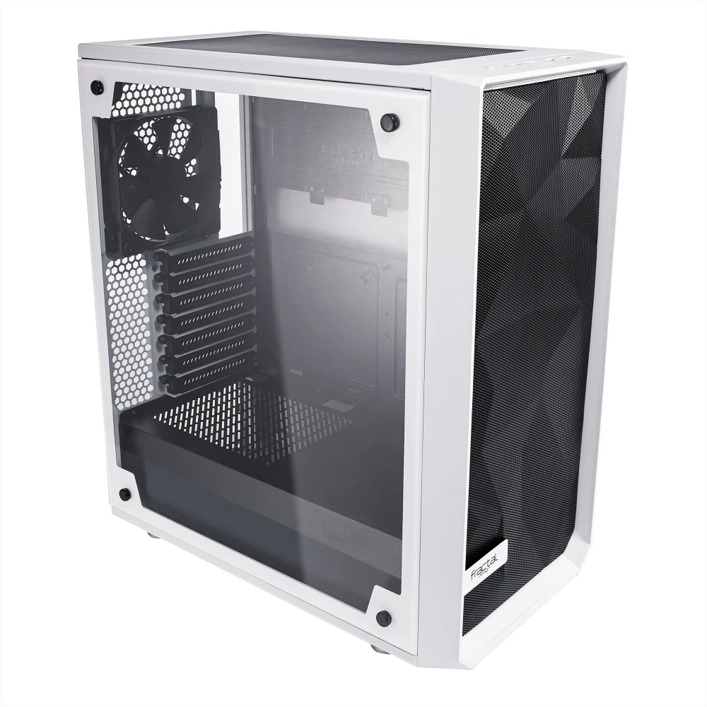 FRACTAL DESIGN Meshify C White TG Clear