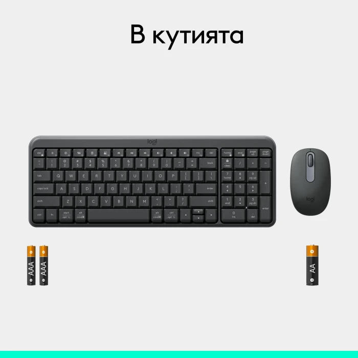 Logitech K250 Compact Combo - Bluetooth