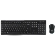 Kомплект Logitech MK270 2.4 GHZ Черен