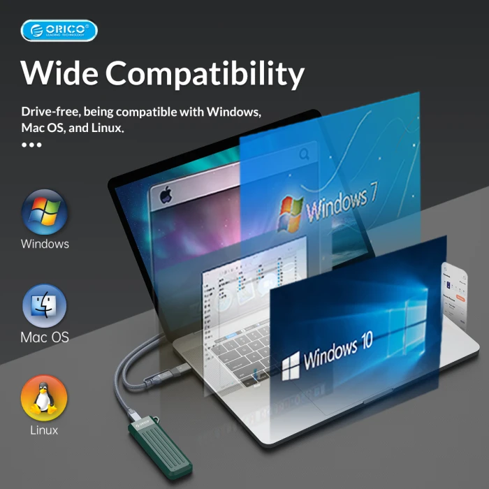Orico M.2 NVMe - MM2C3-G2-GY