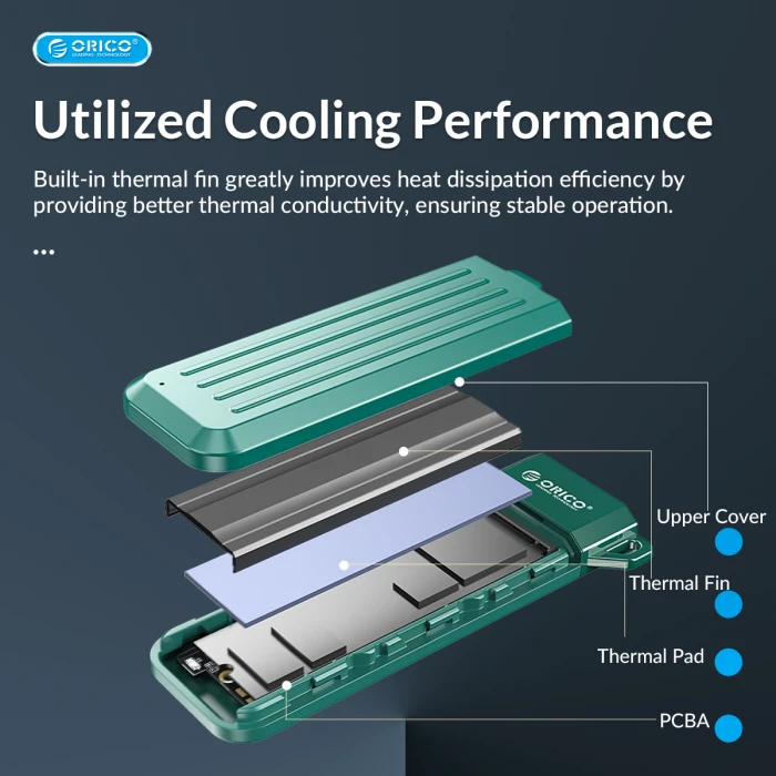 Orico M.2 NVMe - MM2C3-G2-GY