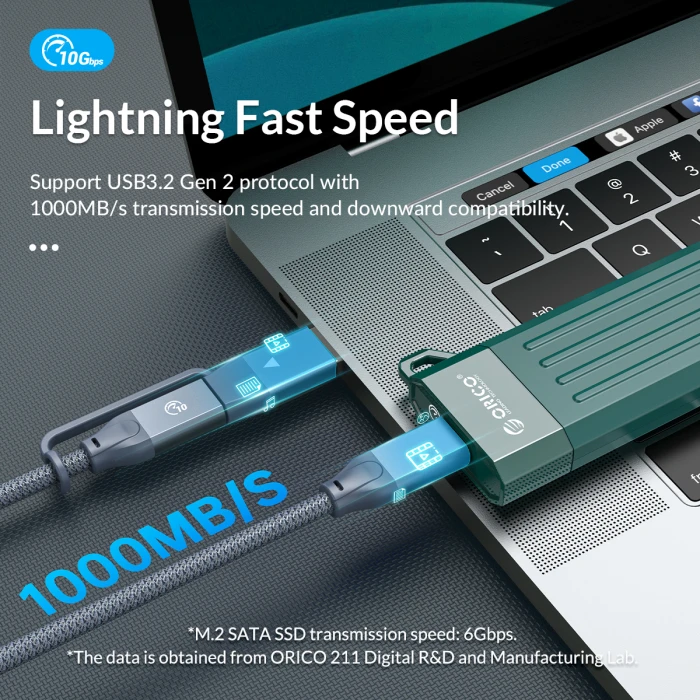 Orico M.2 NVMe - MM2C3-G2-GY