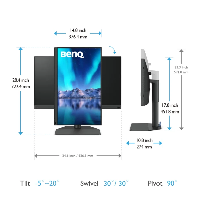 BenQ SW272U 27" IPS 4K 60Hz