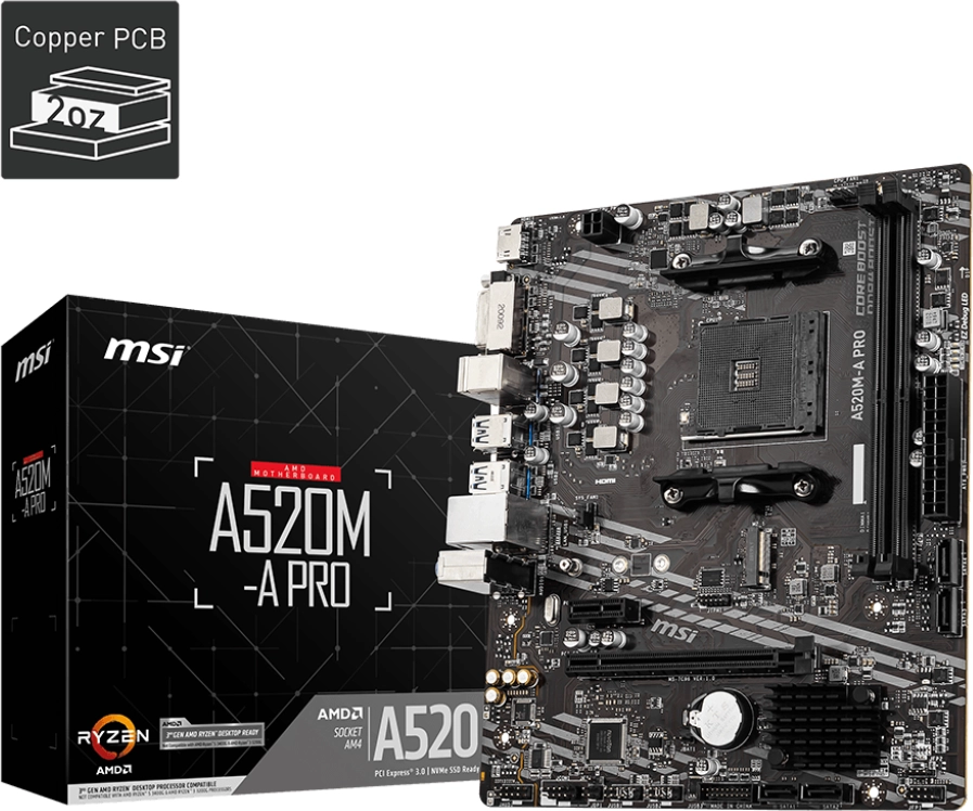 MSI A520M-A PRO