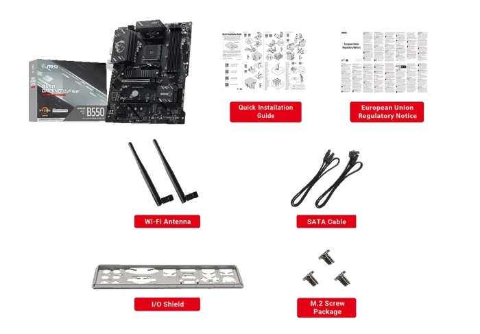 MSI B550 GAMING WIFI6E