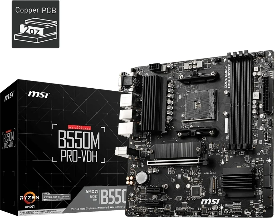 MSI B550M PRO-VDH