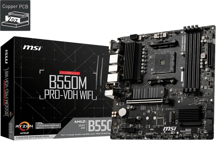 MSI B550M PRO-VDH WIFI